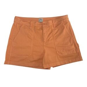 J.Crew Carpenter Orange Chino Short Size 12 High Rise